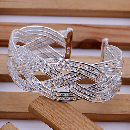 Silver Bangle Bracelet