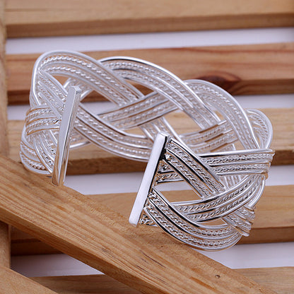 Silver Bangle Bracelet