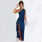 One-shoulder Backless Dress For Women