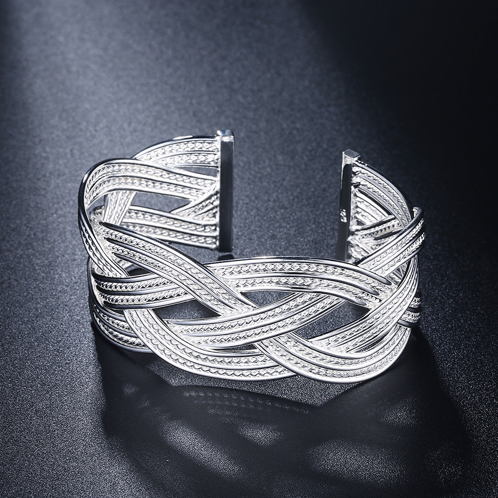 Silver Bangle Bracelet