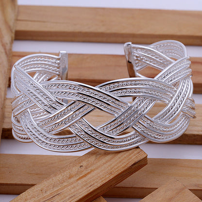 Silver Bangle Bracelet